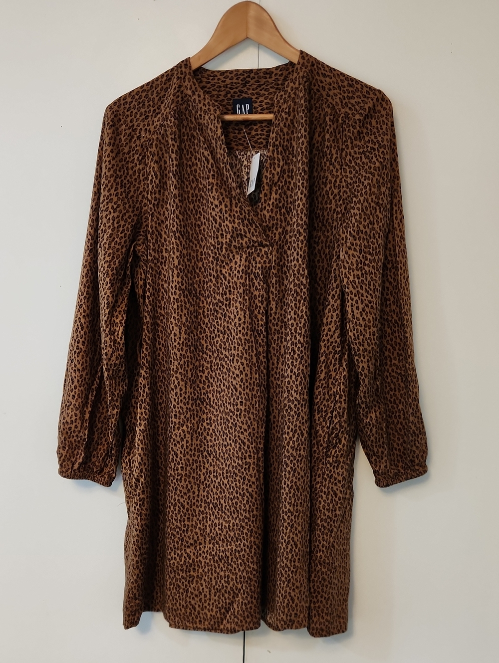 GAP Cheetah Print Tunic Dress (M) - Picture 2 of 12